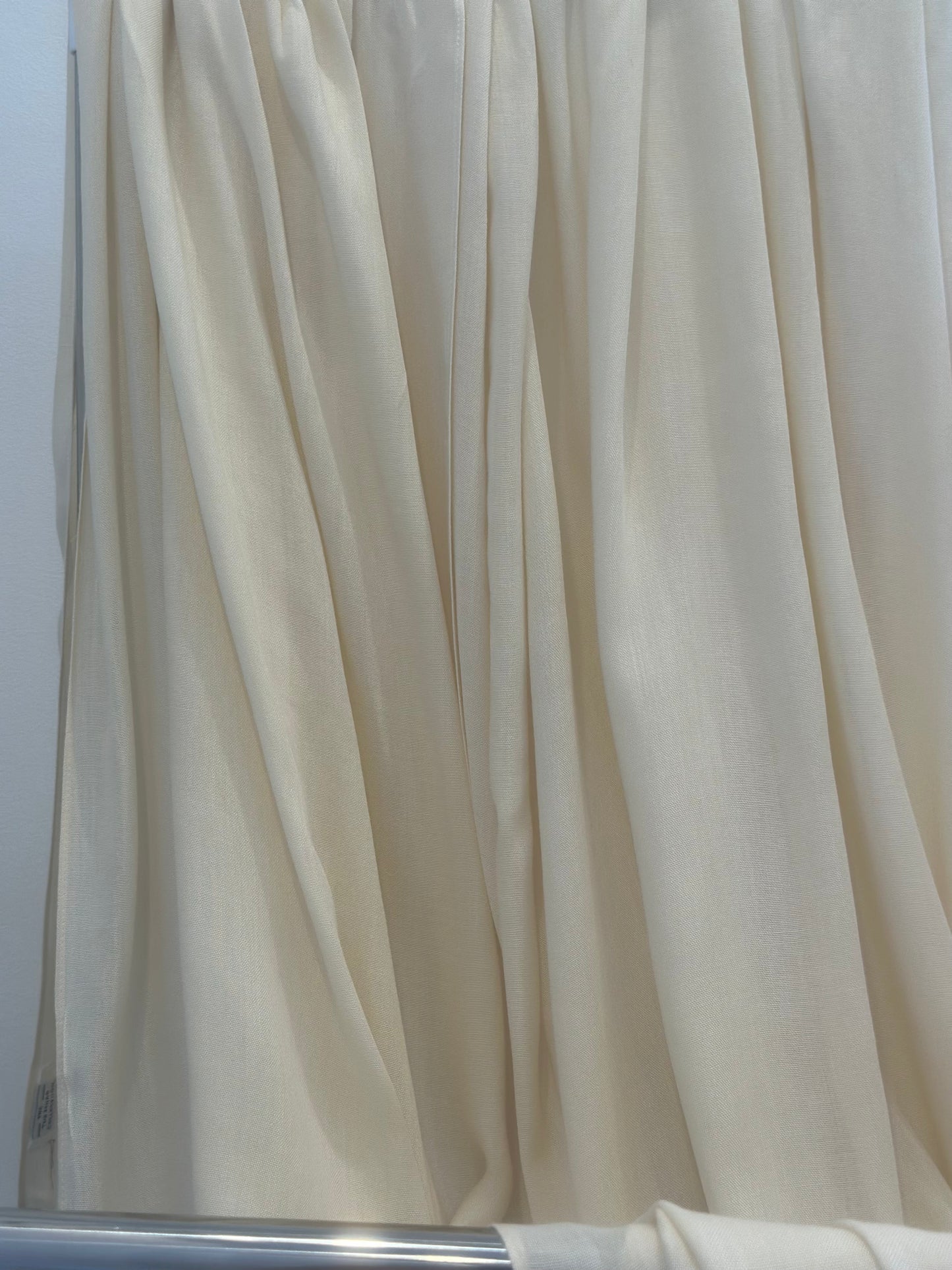 Ivory Single stitch Scarf