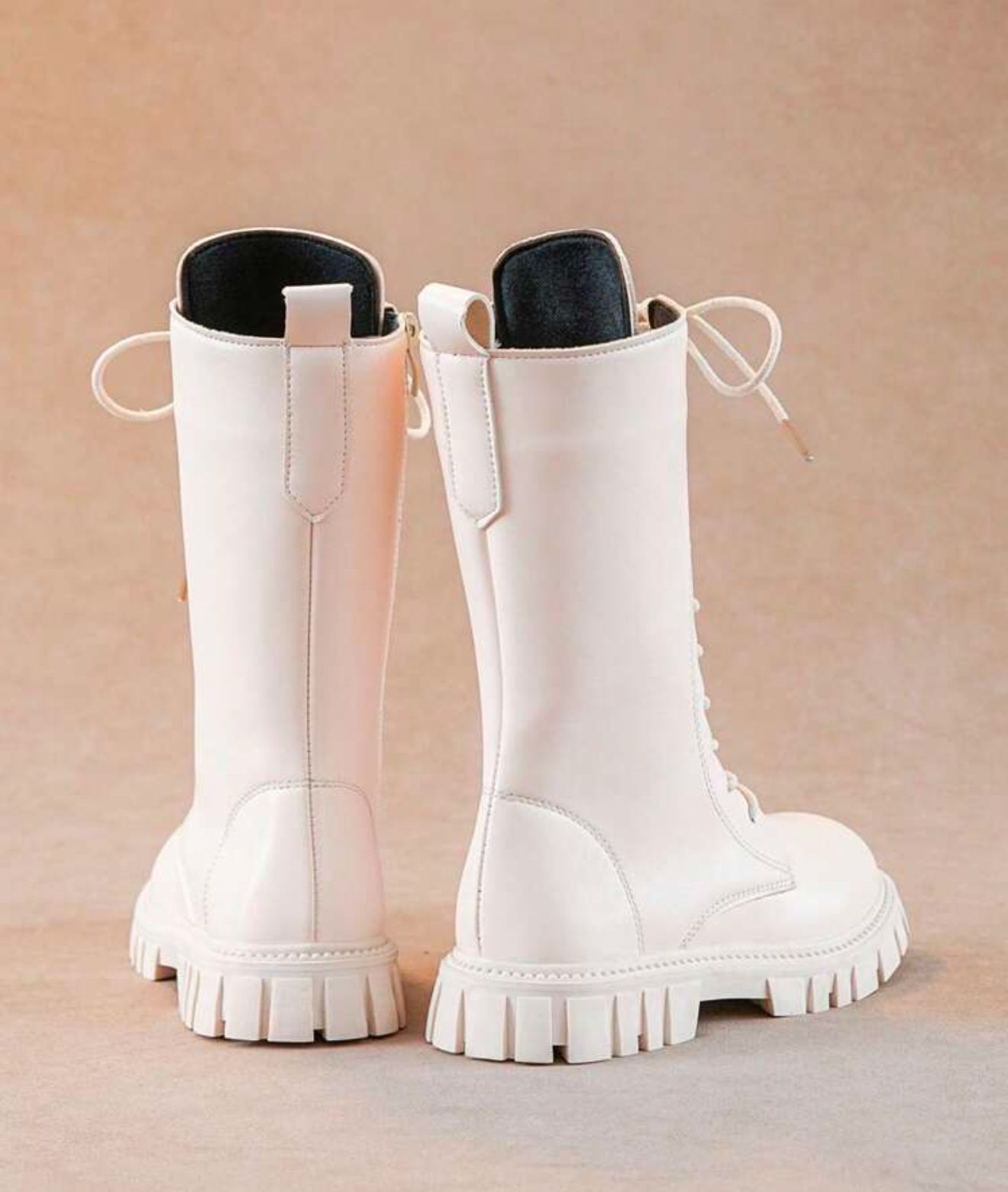 White High Boots