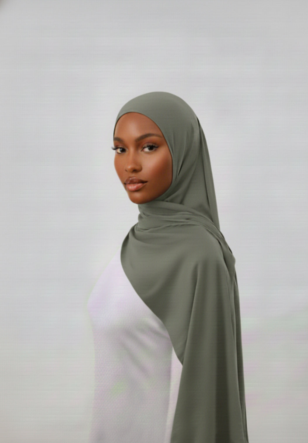 Premium .33 Jersey Hijab + cap set