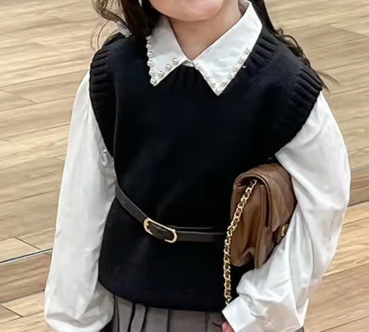 Ella Black vest