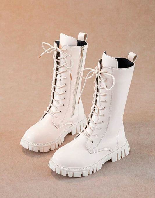 White High Boots